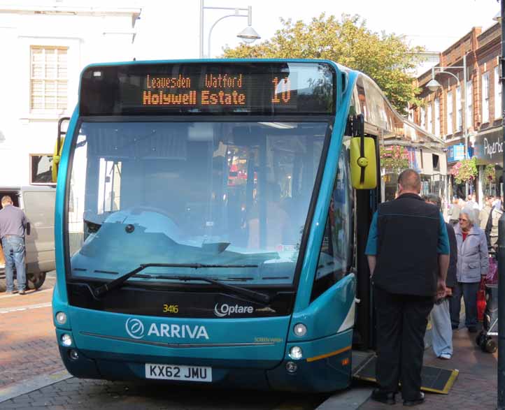 Arriva Shires Optare Versa 3416